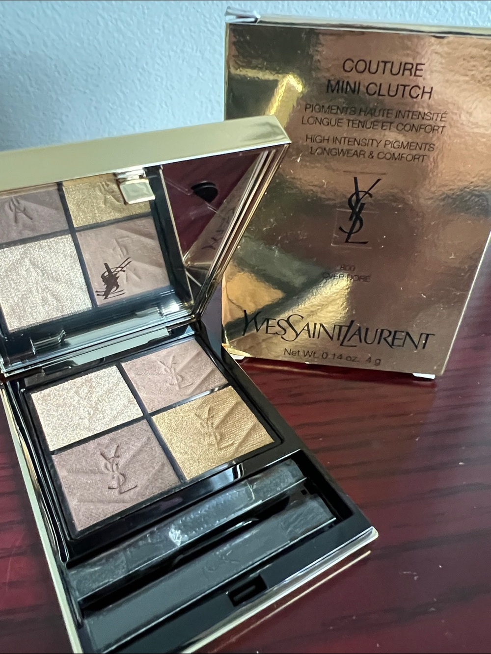 Yves Saint Laurent Mini Couture Eyeshadow Palette - Gold, Brown, Champagne